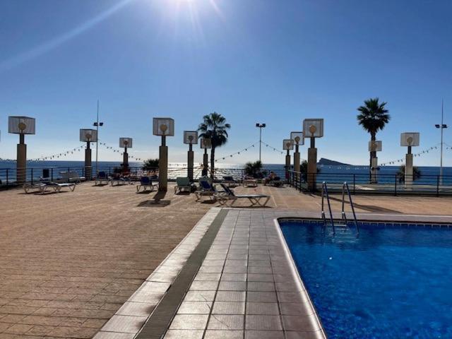 Santa Margarita, Benidorm Levante, 1St Line, Frontal Seaview, Ocean Terrace Apartment Bagian luar foto
