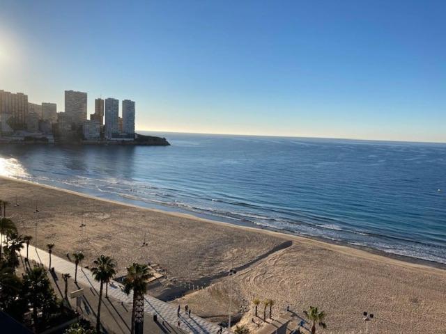 Santa Margarita, Benidorm Levante, 1St Line, Frontal Seaview, Ocean Terrace Apartment Bagian luar foto